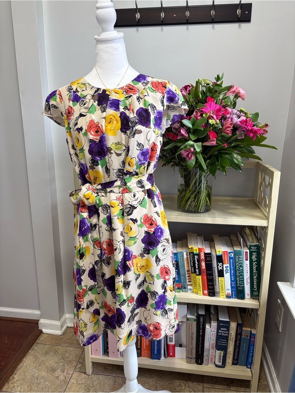 Kate Spade Elyse Floral Silk Dress